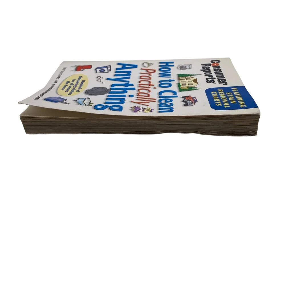 How‎ To Clean Practically Anything Paperback Book By Consumer Reports